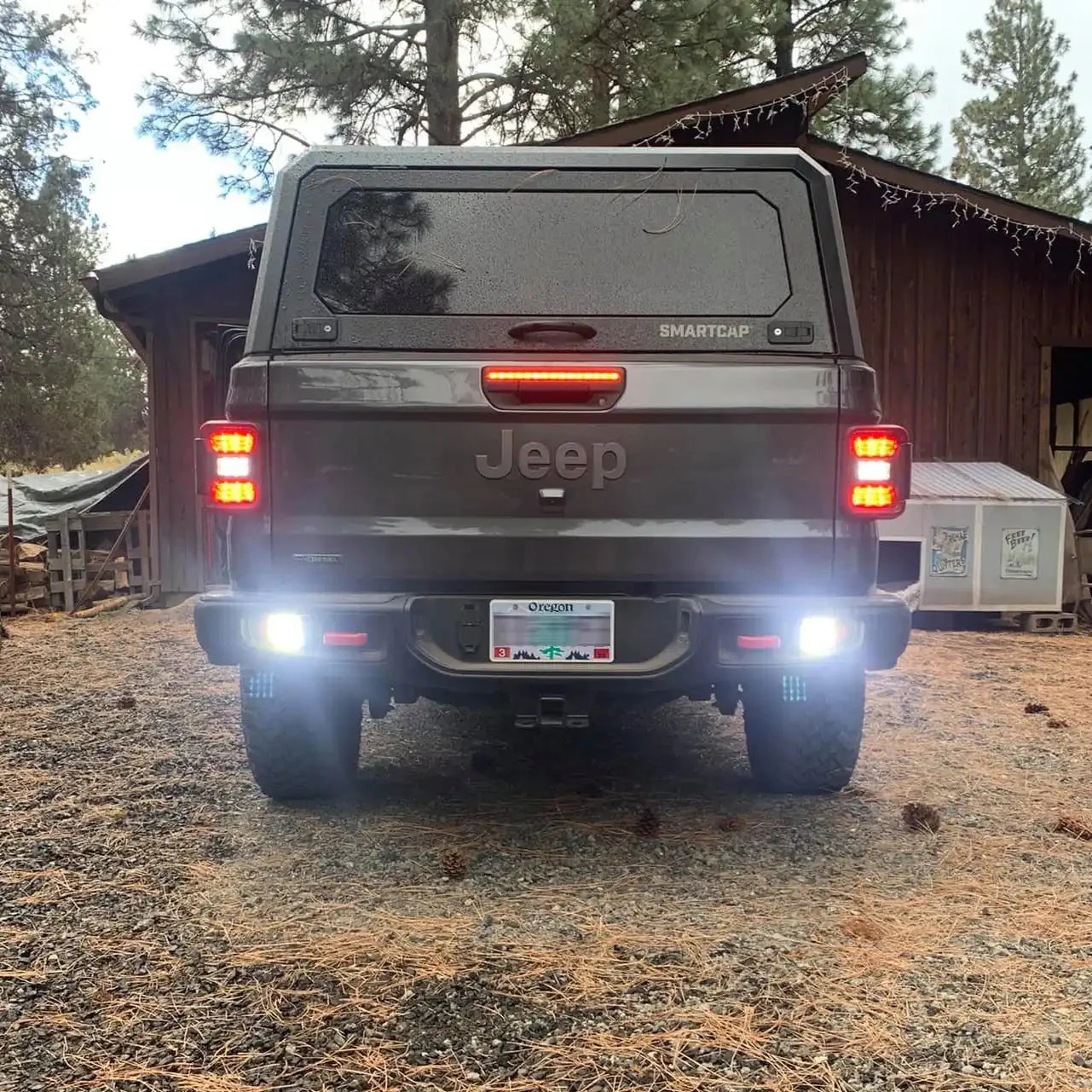 2020-2025 Jeep Gladiator JT Rear Bumper LED Reverse Lights | 1,500 Lumens - Image 9