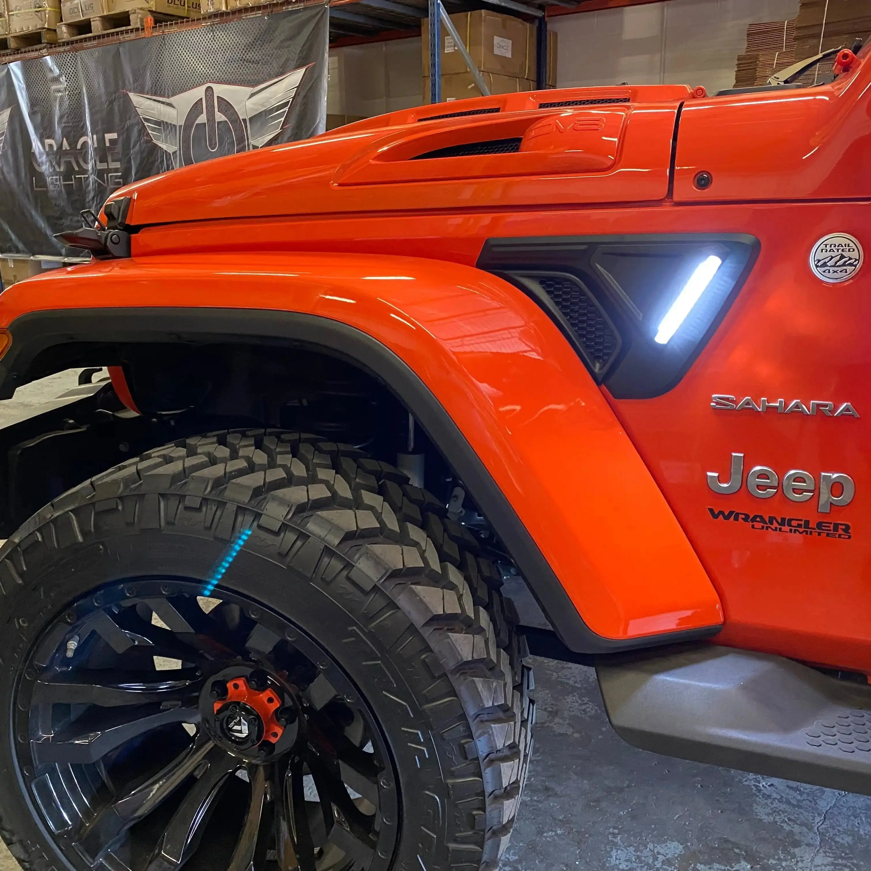 Jeep Wrangler JL & Gladiator JT Sidetrack LED Fender Lights - Entry & Turn Signal | ORACLE - Image 6