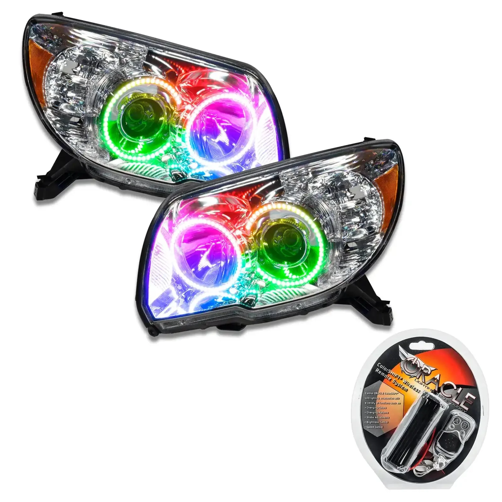 ORACLE Lighting 2006-2009 Toyota 4-Runner Pre-Assembled Halo Headlights-Non HID - Image 10