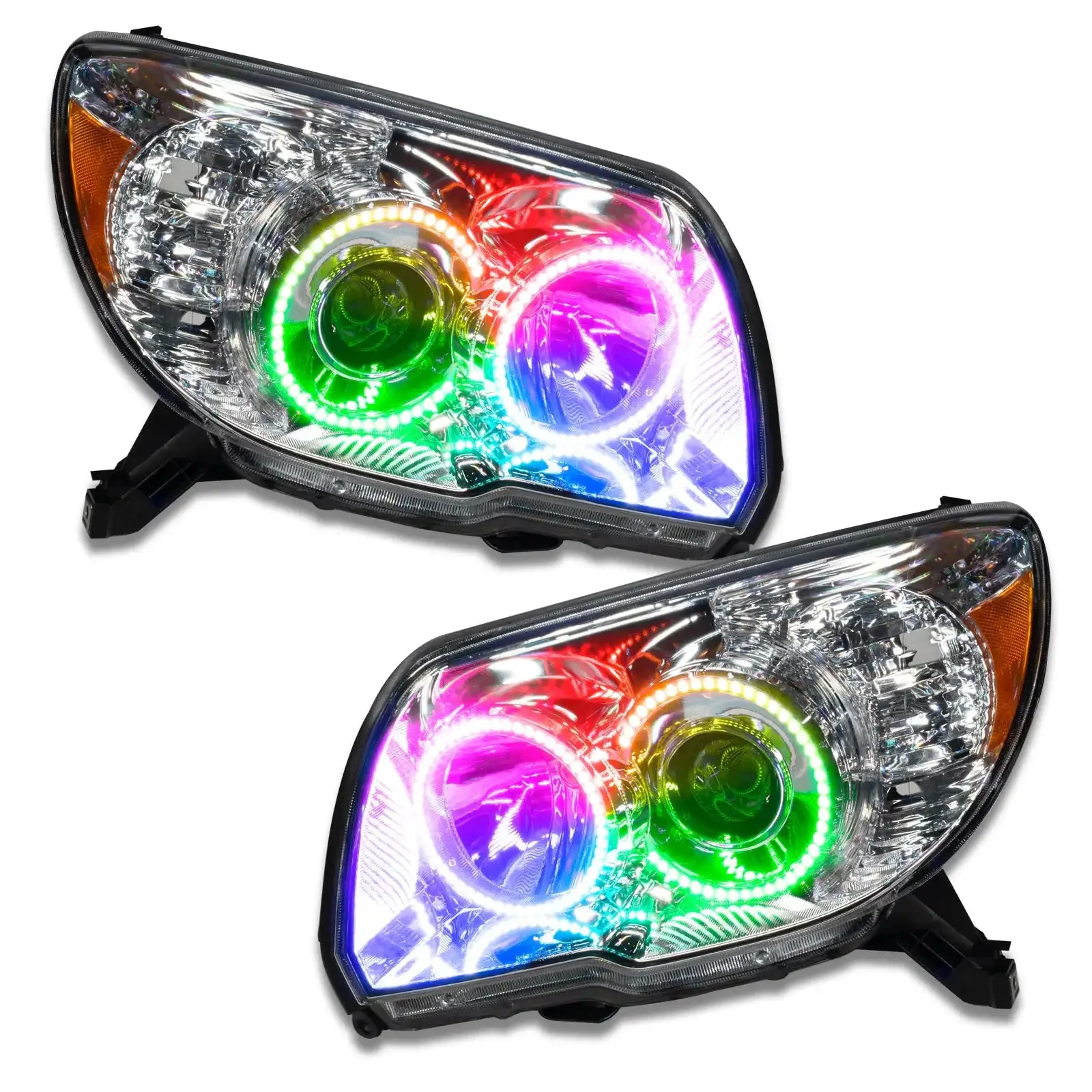 ORACLE Lighting 2006-2009 Toyota 4-Runner Pre-Assembled Halo Headlights-Non HID - Image 7