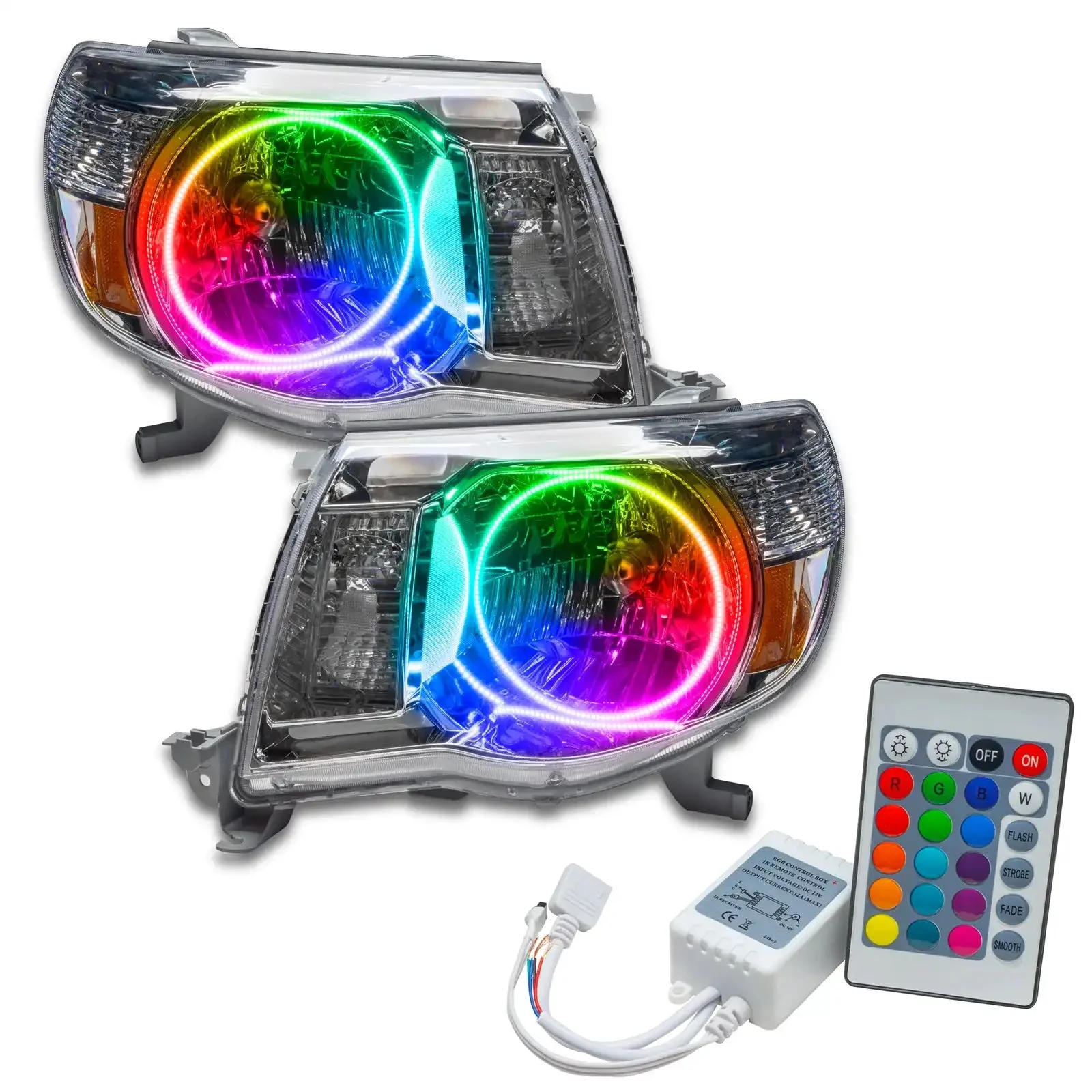ORACLE Lighting 2005-2011 Toyota Tacoma Pre-Assembled Halo Headlights - Image 16