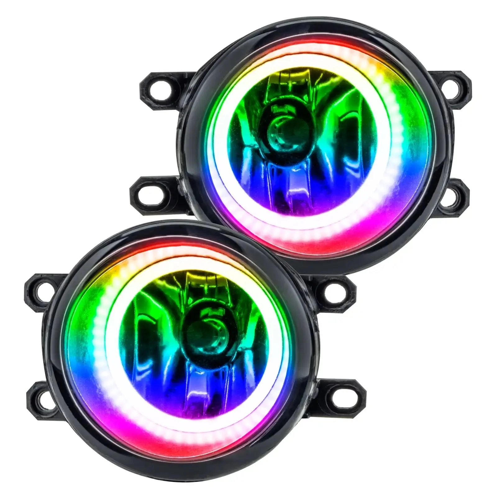 ORACLE Lighting 2012-2015 Toyota Tacoma Pre-Assembled Halo Fog Lights - Image 3