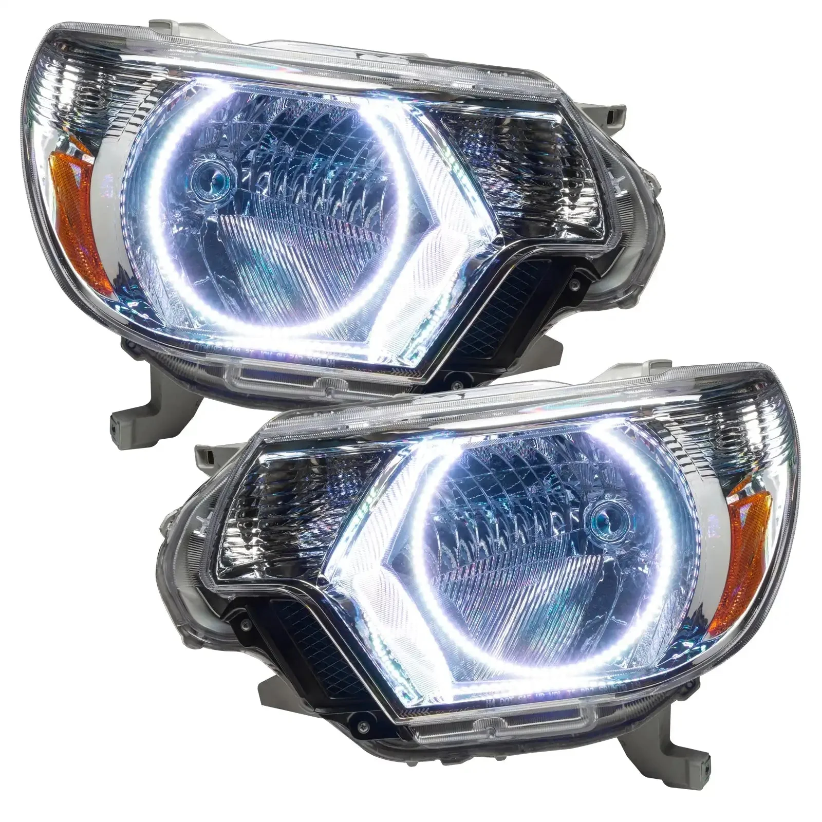 ORACLE Lighting 2012-2015 Toyota Tacoma Pre-Assembled Halo Headlights - Chrome - Image 6