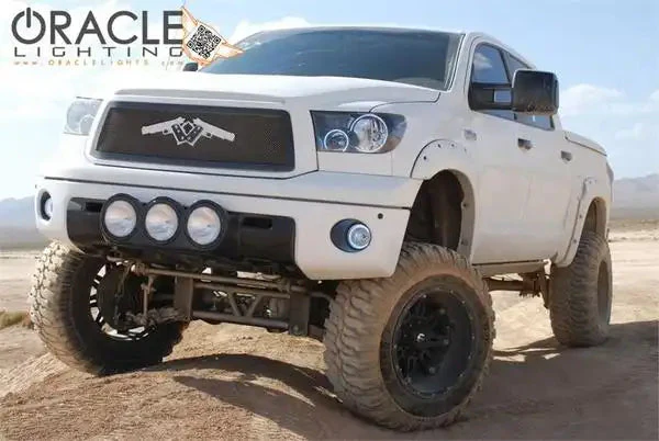 ORACLE Lighting 2007-2013 Toyota Tundra Pre-Assembled Halo Headlights - Black Housing - Image 13