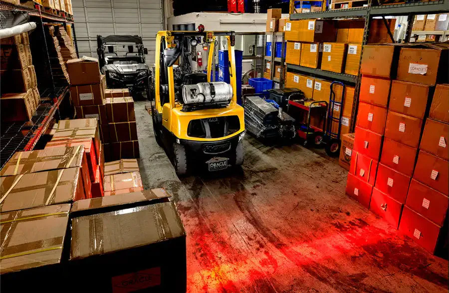 Forklift/Tractor LED Safety Red-Line Pedestrian Awareness LED Light - Image 7