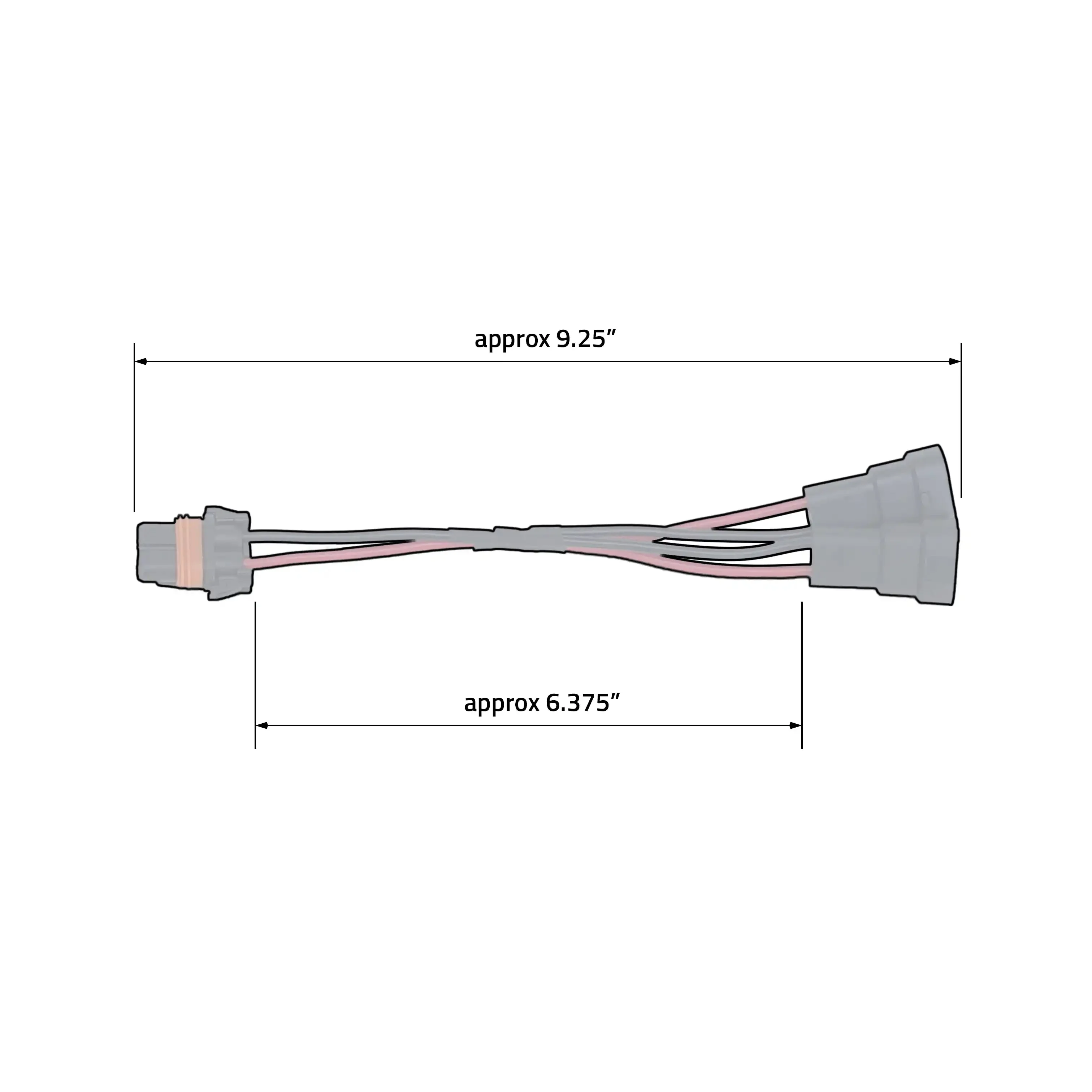 TRIGGER 12 Gauge Short Y Harness - Image 2