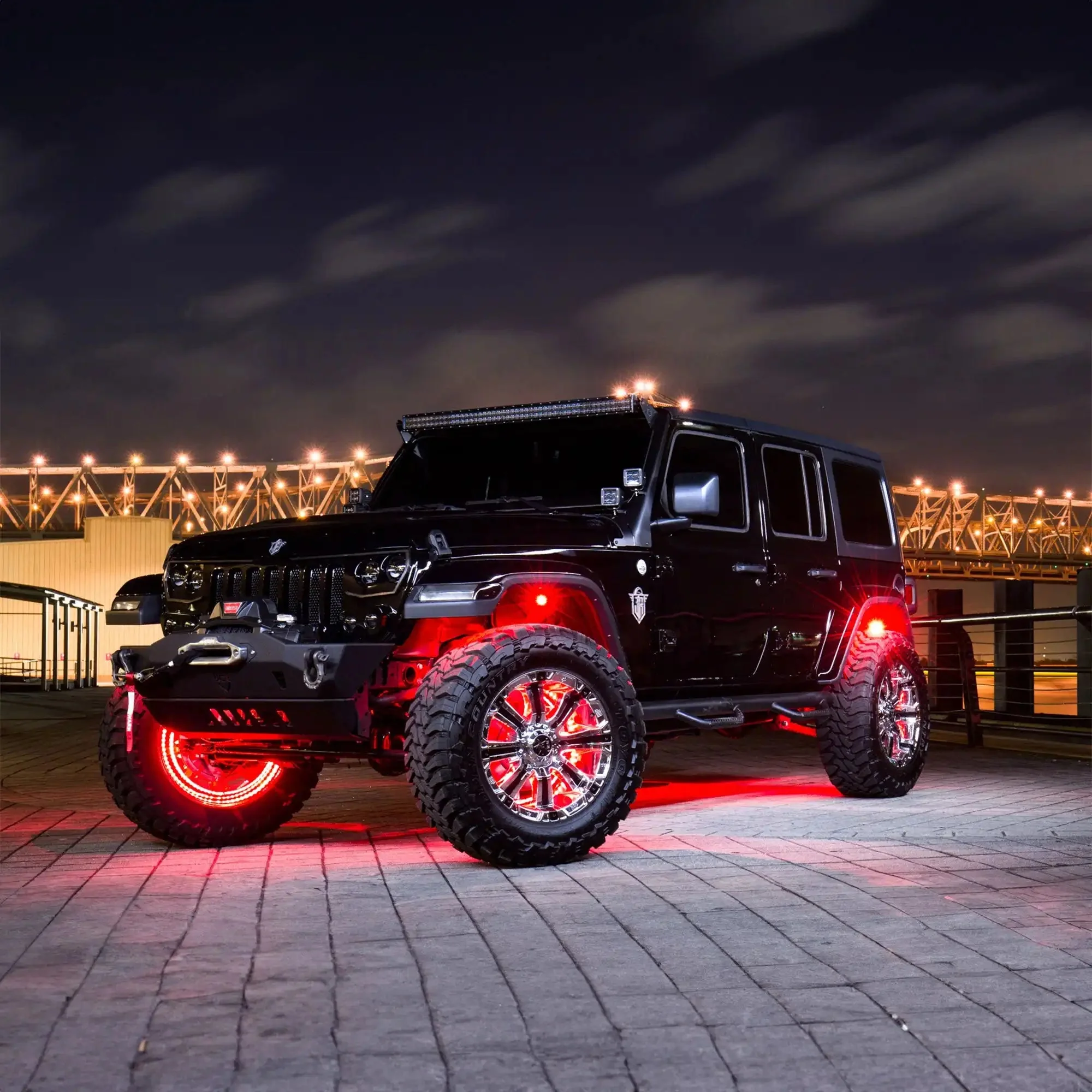 ORACLE Lighting VECTOR™ Pro Series II Full LED Grill for the Jeep Wrangler JL / Gladiator JT - Image 20