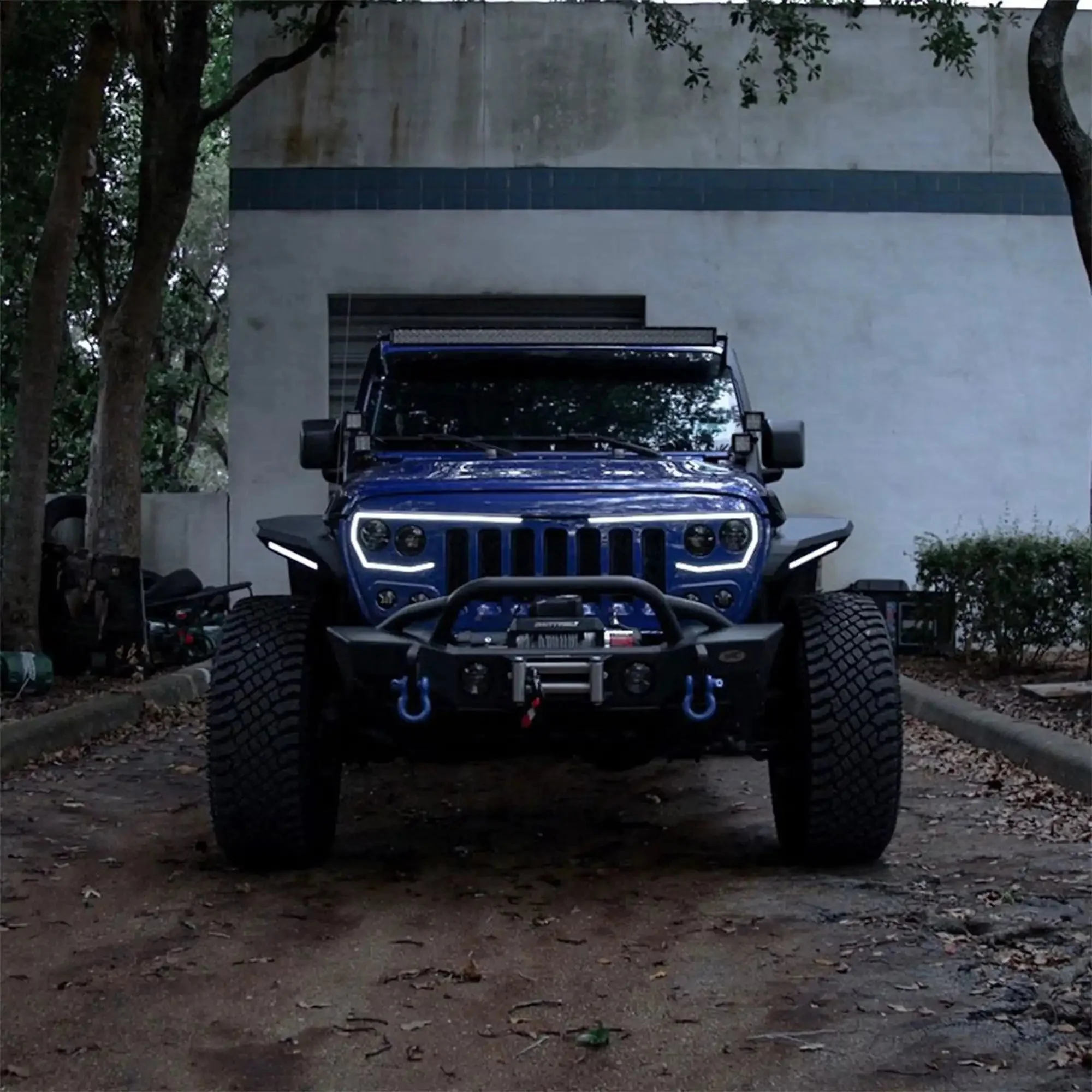 ORACLE Lighting VECTOR™ Pro Series II Full LED Grill for the Jeep Wrangler JL / Gladiator JT - Image 7