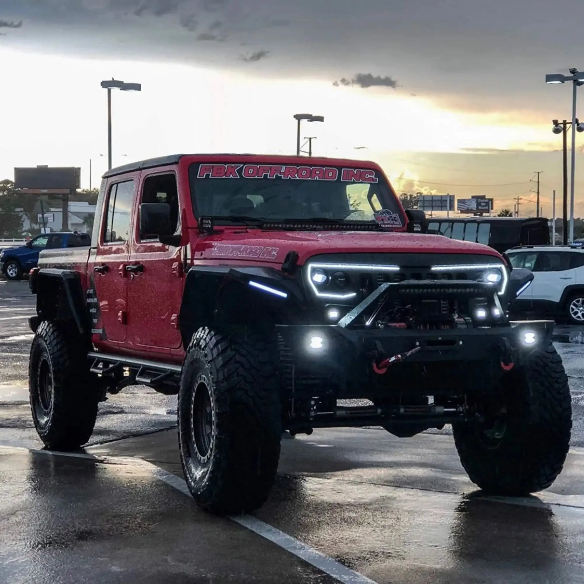 ORACLE Lighting VECTOR™ Pro Series II Full LED Grill for the Jeep Wrangler JL / Gladiator JT - Image 8